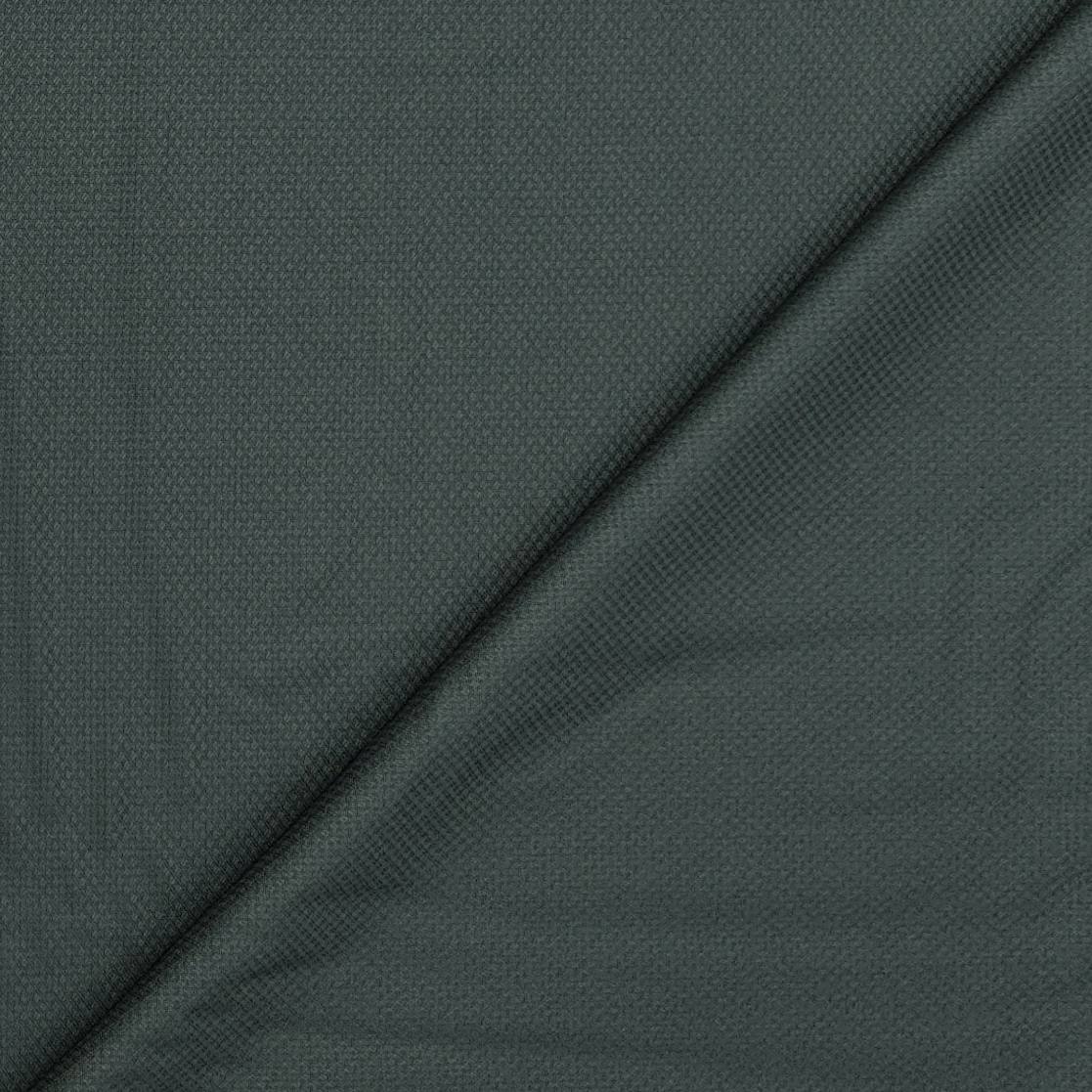 Trouser Fabric Reid & Taylor Fine Poly Viscose Dobby Color Feldgrau Green